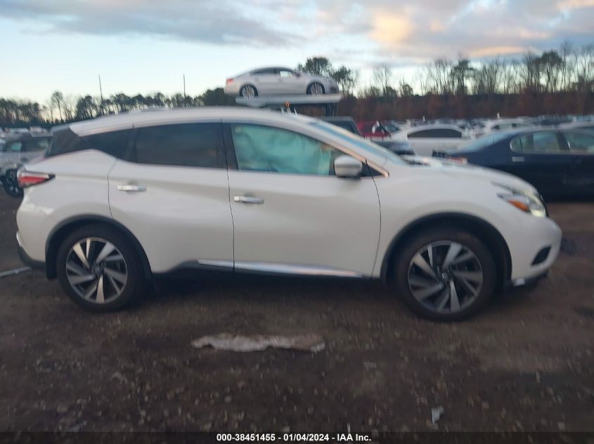 2018 NISSAN MURANO PLATINUM - 5N1AZ2MHXJN177614