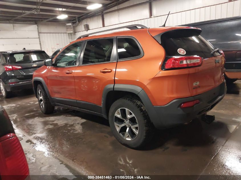 2014 JEEP CHEROKEE TRAILHAWK - 1C4PJMBB2EW243573