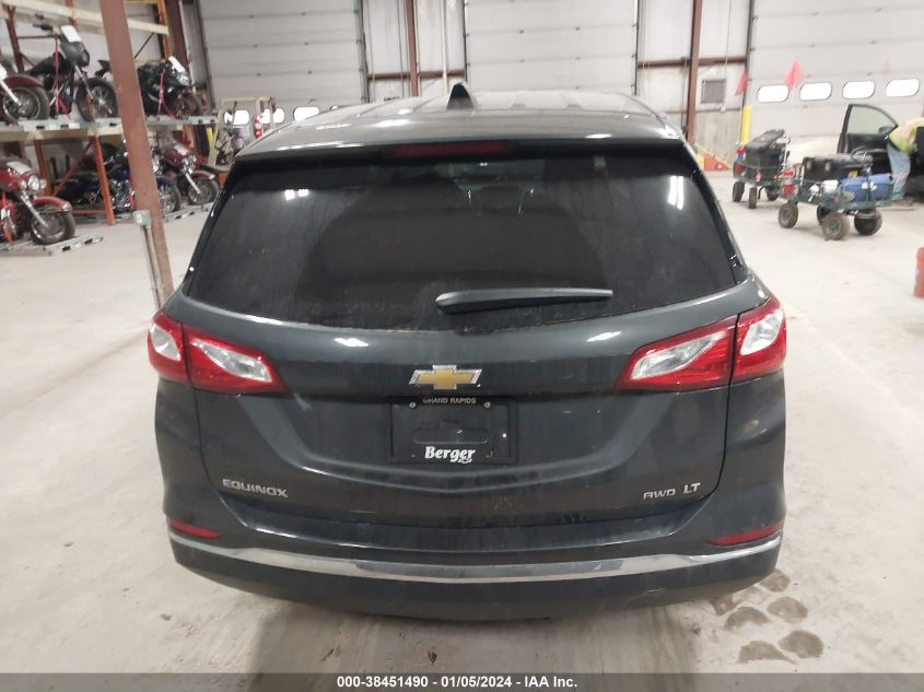 2020 CHEVROLET EQUINOX AWD LT 1.5L TURBO - 2GNAXUEV0L6228255