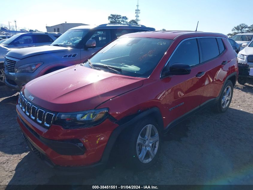 2023 JEEP COMPASS SPORT 4X4 - 3C4NJDAN8PT535384