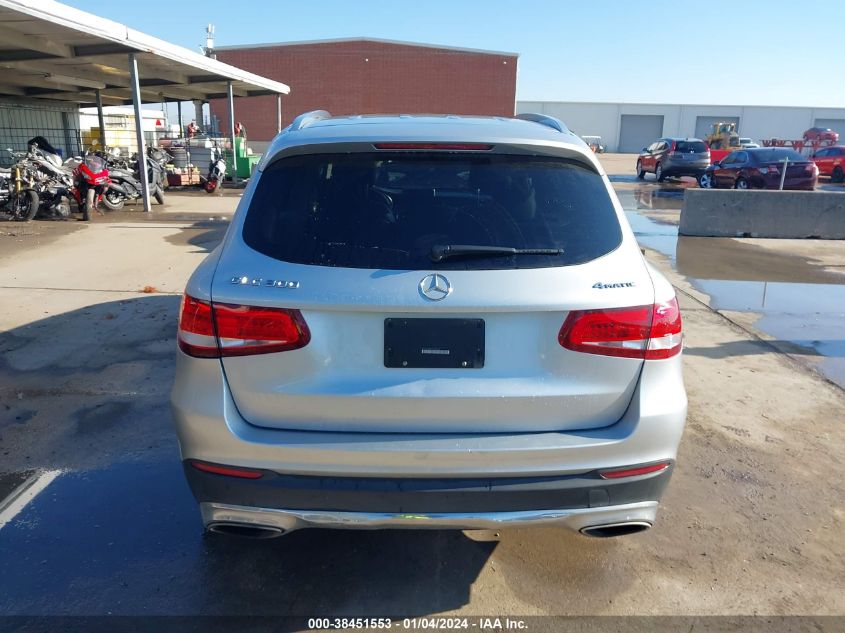 2018 MERCEDES-BENZ GLC 300 4MATIC - WDC0G4KB5JV084168