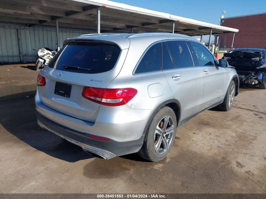 2018 MERCEDES-BENZ GLC 300 4MATIC - WDC0G4KB5JV084168