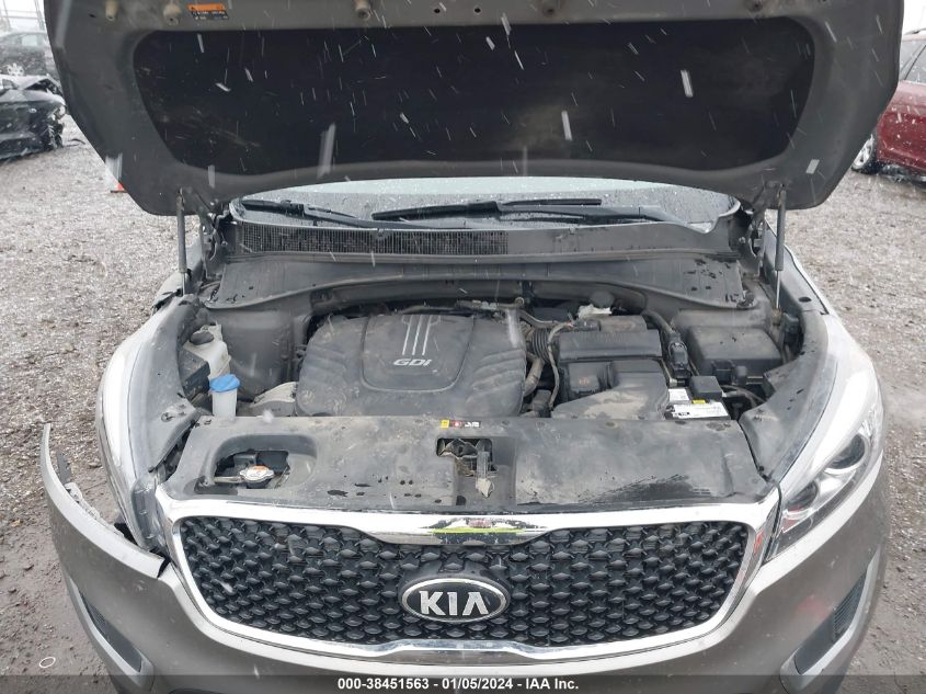 2018 KIA SORENTO LX/L - 5XYPGDA57JG370983