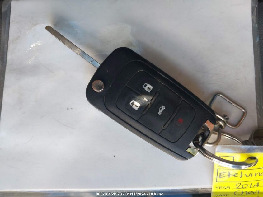 2014 CHEVROLET IMPALA 1LS - 1G11Y5SL0EU124179
