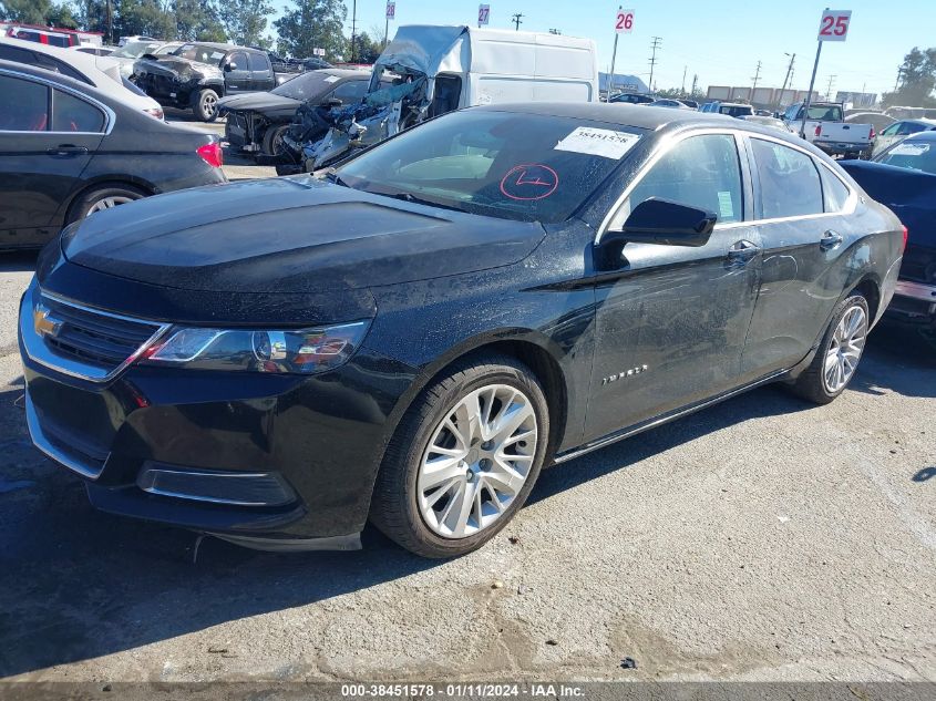 2014 CHEVROLET IMPALA 1LS - 1G11Y5SL0EU124179