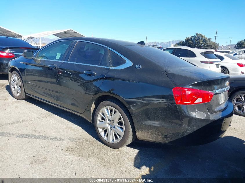 2014 CHEVROLET IMPALA 1LS - 1G11Y5SL0EU124179