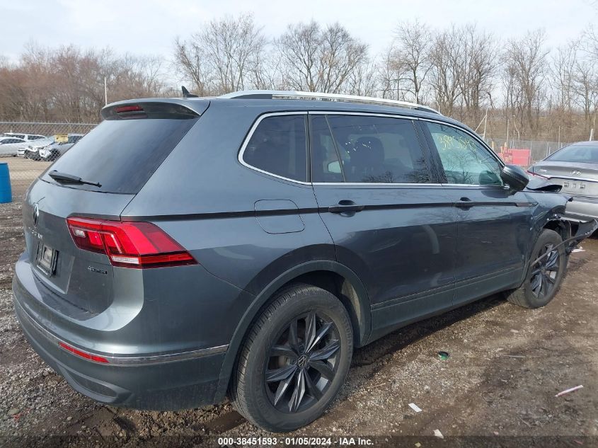 2022 VOLKSWAGEN TIGUAN 2.0T SE - 3VV2B7AX8NM034734