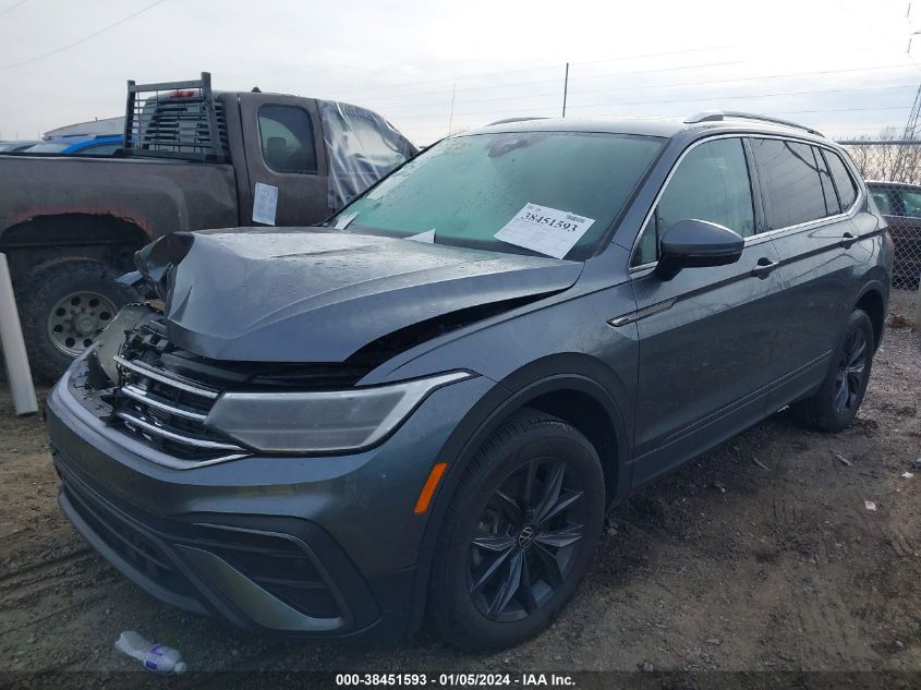 2022 VOLKSWAGEN TIGUAN 2.0T SE - 3VV2B7AX8NM034734