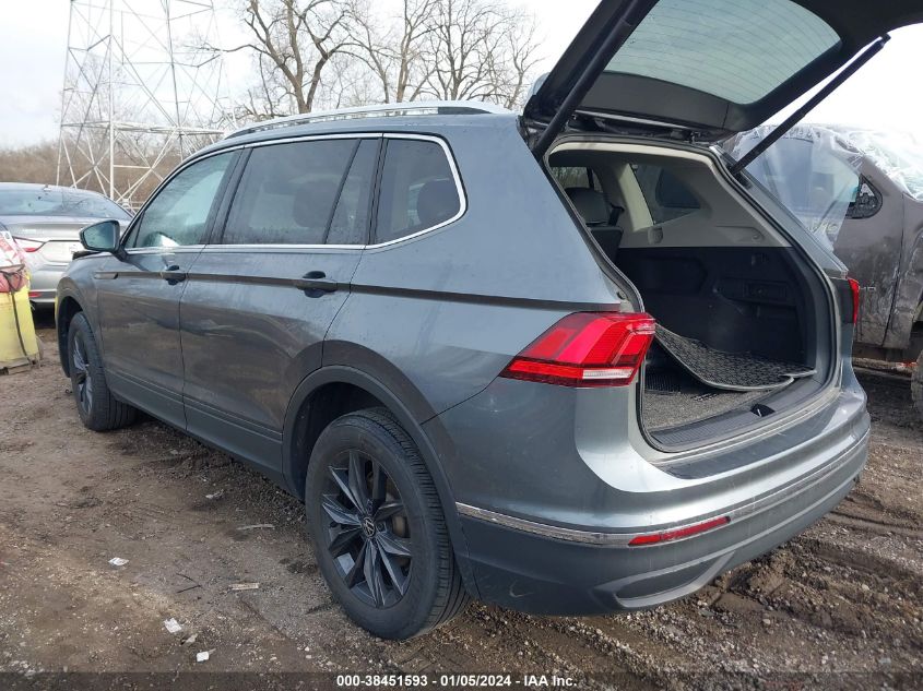2022 VOLKSWAGEN TIGUAN 2.0T SE - 3VV2B7AX8NM034734