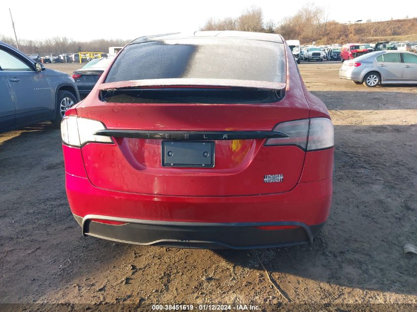 2023 TESLA MODEL X PLAID TRI MOTOR ALL-WHEEL DRIVE - 7SAXCBE6XPF425867