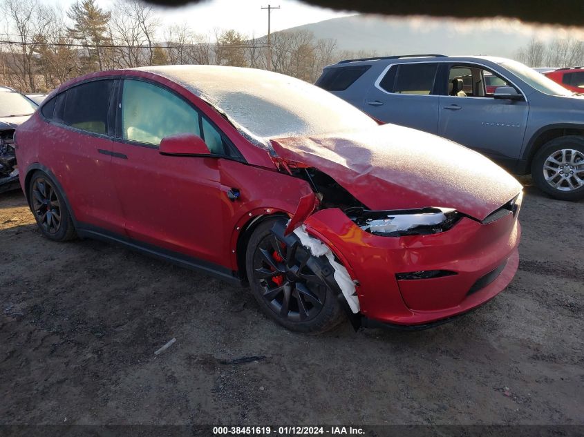 2023 TESLA MODEL X PLAID TRI MOTOR ALL-WHEEL DRIVE - 7SAXCBE6XPF425867