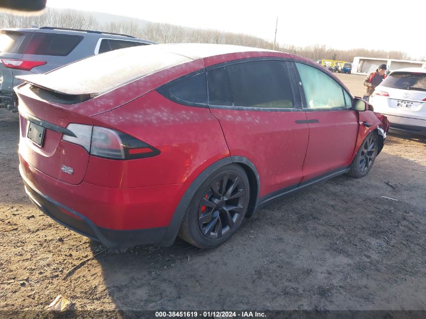 2023 TESLA MODEL X PLAID TRI MOTOR ALL-WHEEL DRIVE - 7SAXCBE6XPF425867
