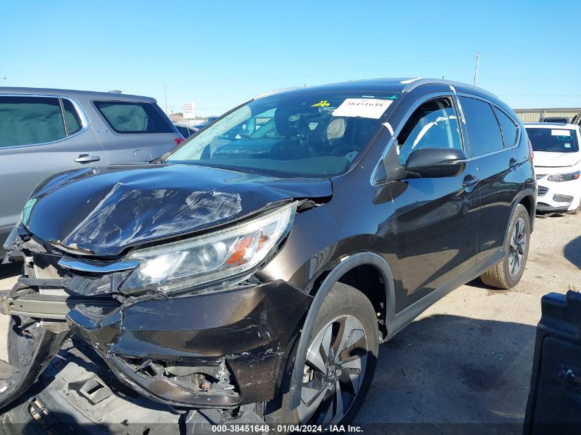 2015 HONDA CR-V TOURING - 5J6RM4H96FL062994