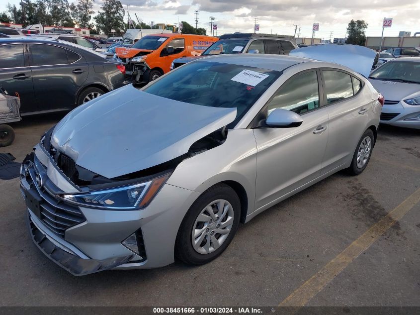 2019 HYUNDAI ELANTRA SE - 5NPD74LF7KH438055