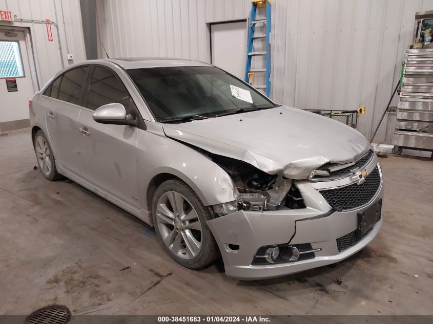 2013 CHEVROLET CRUZE LTZ - 1G1PG5SB1D7141980