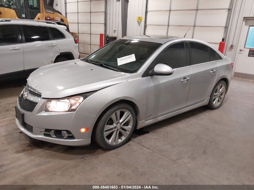 2013 CHEVROLET CRUZE LTZ - 1G1PG5SB1D7141980