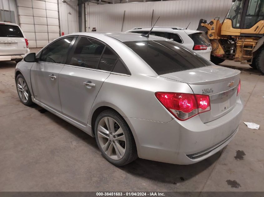2013 CHEVROLET CRUZE LTZ - 1G1PG5SB1D7141980