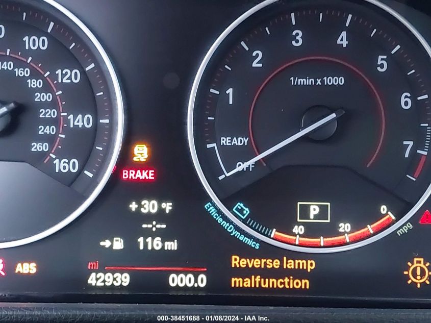 2014 BMW 335I XDRIVE - WBA3B9G53ENR92462