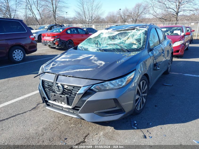 2021 NISSAN SENTRA SV - 3N1AB8CV6MY226451