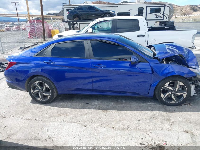2023 HYUNDAI ELANTRA SEL - KMHLS4AG2PU572258