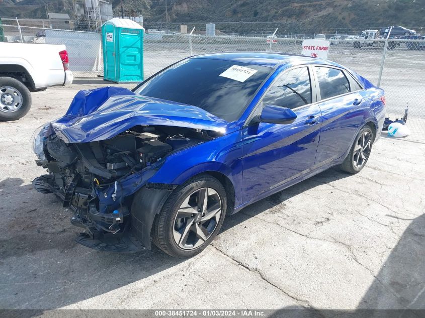 2023 HYUNDAI ELANTRA SEL - KMHLS4AG2PU572258
