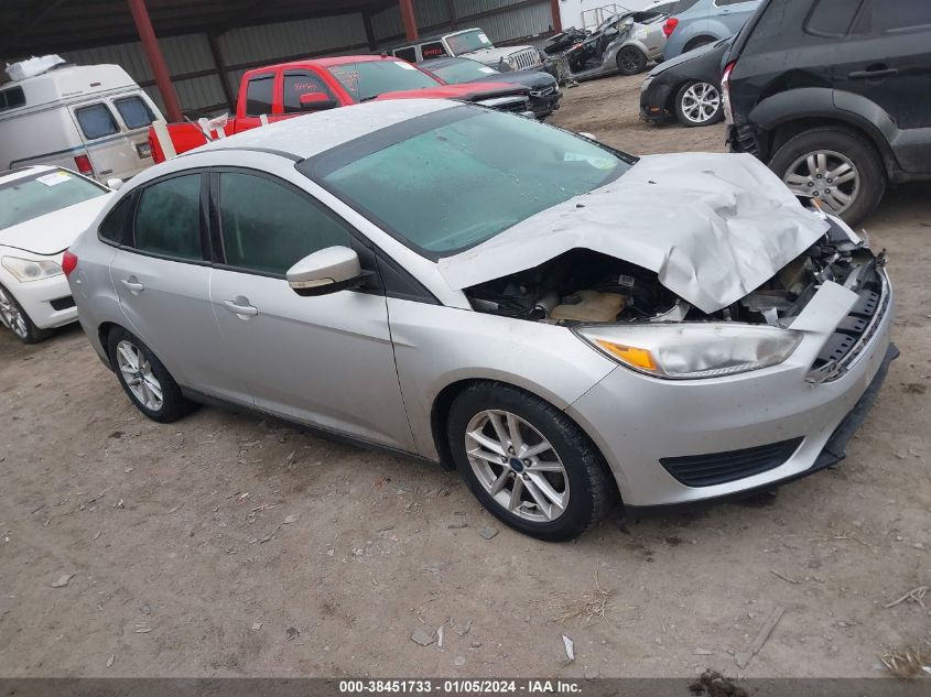 2015 FORD FOCUS SE - 1FADP3F2XFL256103