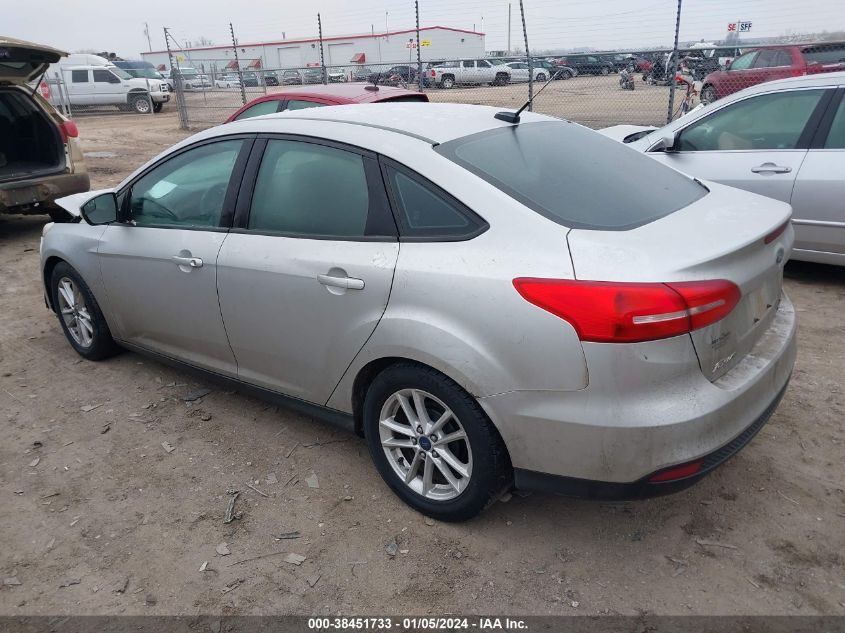 2015 FORD FOCUS SE - 1FADP3F2XFL256103