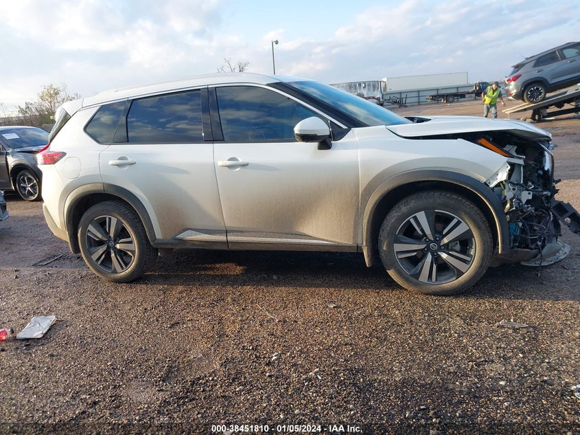 VIN 5N1AT3CA2MC758181 2021 NISSAN ROGUE SL FWD