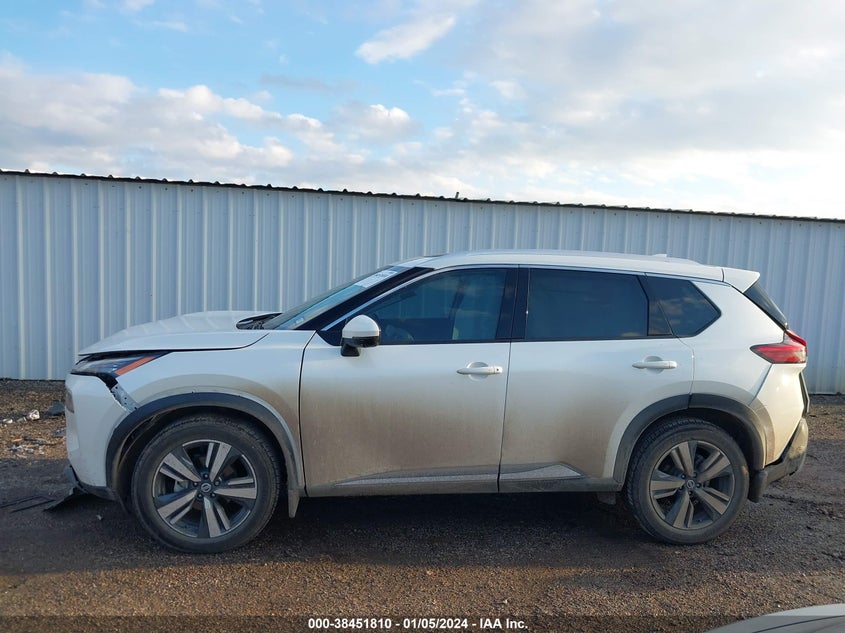 VIN 5N1AT3CA2MC758181 2021 NISSAN ROGUE SL FWD