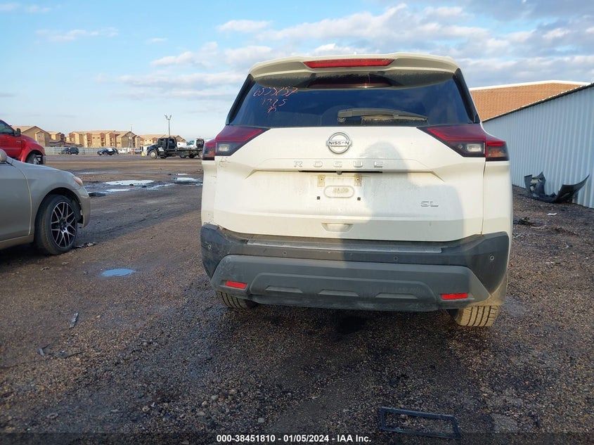 VIN 5N1AT3CA2MC758181 2021 NISSAN ROGUE SL FWD