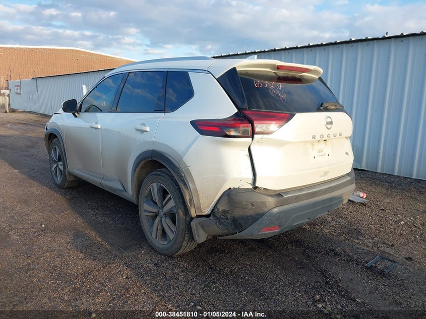 VIN 5N1AT3CA2MC758181 2021 NISSAN ROGUE SL FWD