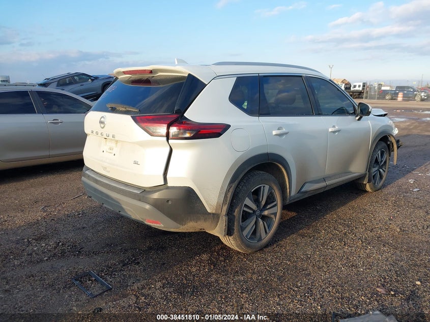 VIN 5N1AT3CA2MC758181 2021 NISSAN ROGUE SL FWD