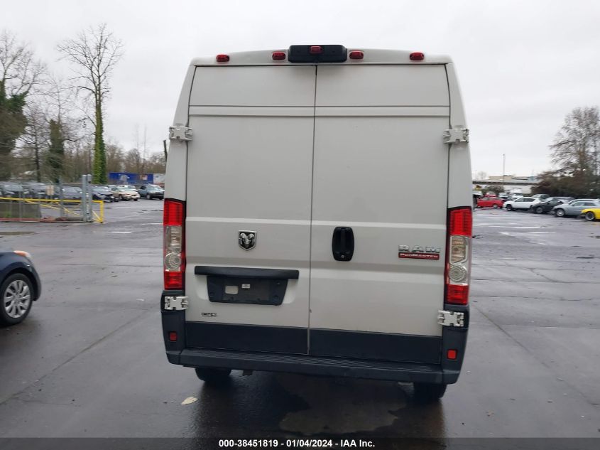 2019 RAM PROMASTER 2500 HIGH ROOF 136 WB 3C6TRVCG4KE518994