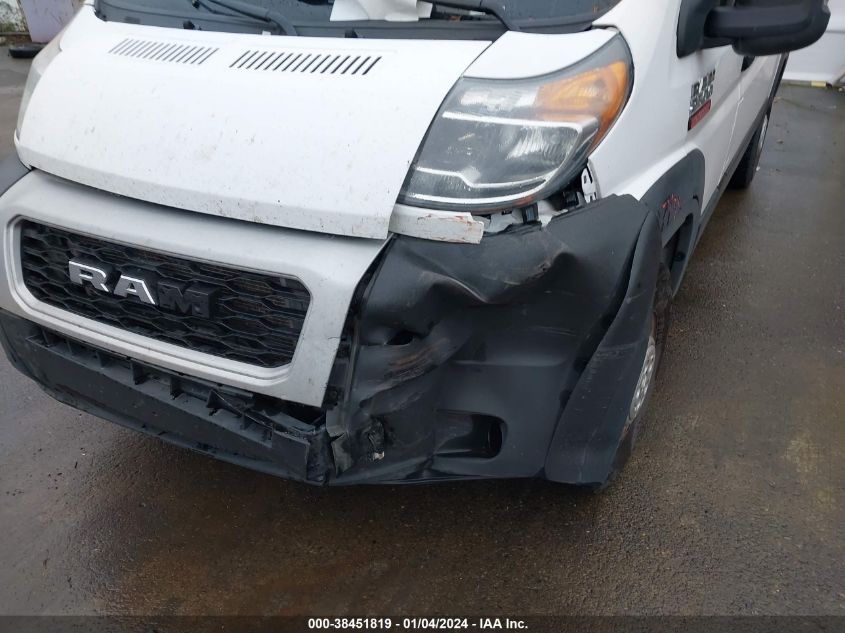 2019 RAM PROMASTER 2500 HIGH ROOF 136 WB 3C6TRVCG4KE518994