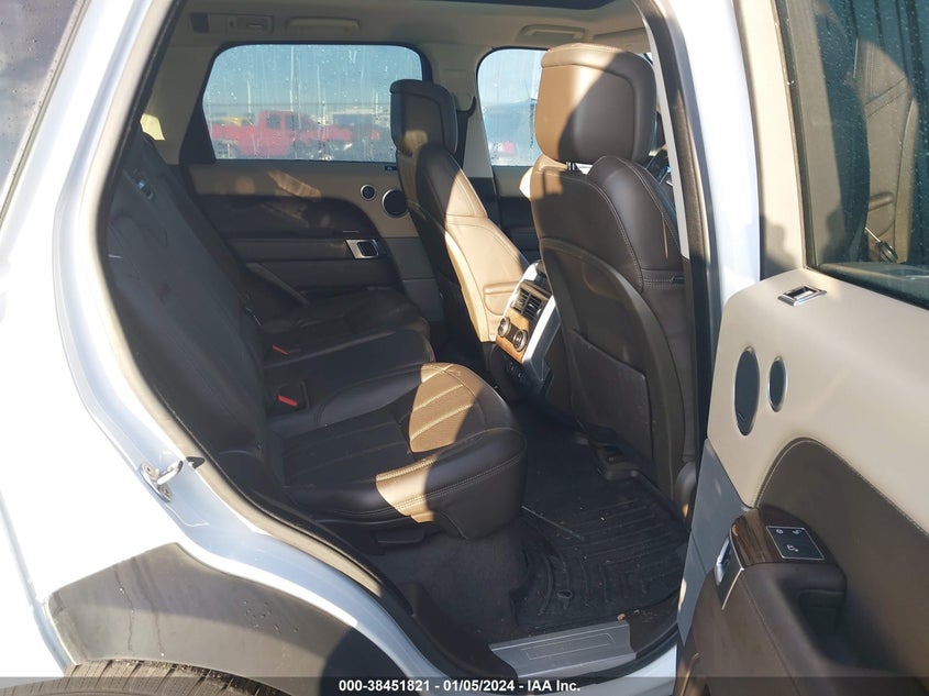 VIN SALWR2RVXJA191103 2018 LAND ROVER RANGE ROVER SPORT HSE