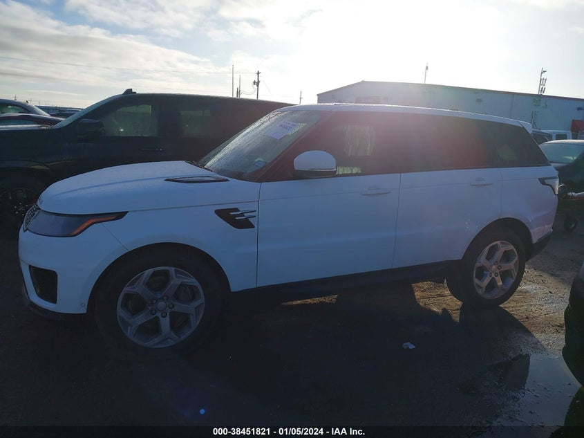VIN SALWR2RVXJA191103 2018 LAND ROVER RANGE ROVER SPORT HSE