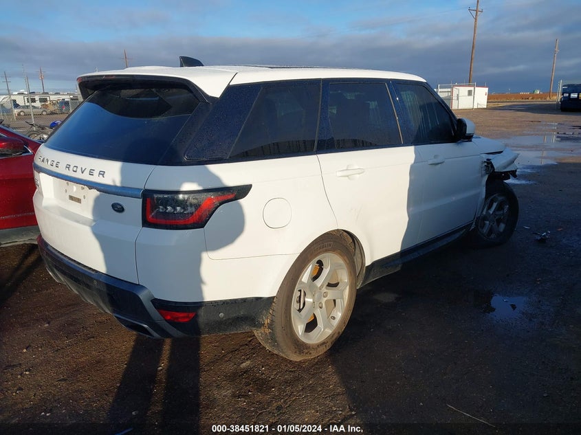 VIN SALWR2RVXJA191103 2018 LAND ROVER RANGE ROVER SPORT HSE
