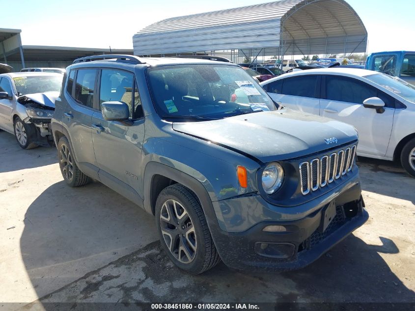 2018 JEEP RENEGADE LATITUDE - ZACCJABB3JPJ19040