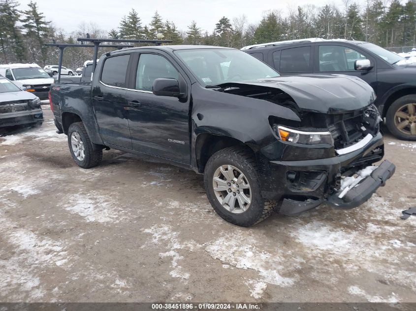 1GCGTCEN5J1100554 CHEVROLET COLORADO LT 2018