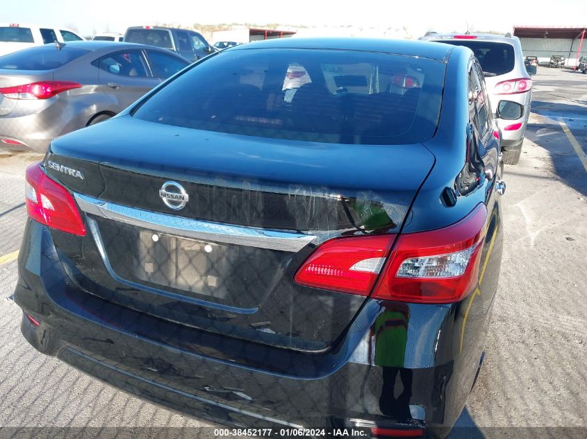 2019 NISSAN SENTRA S/SV/SR/SL - 3N1AB7AP9KY448025