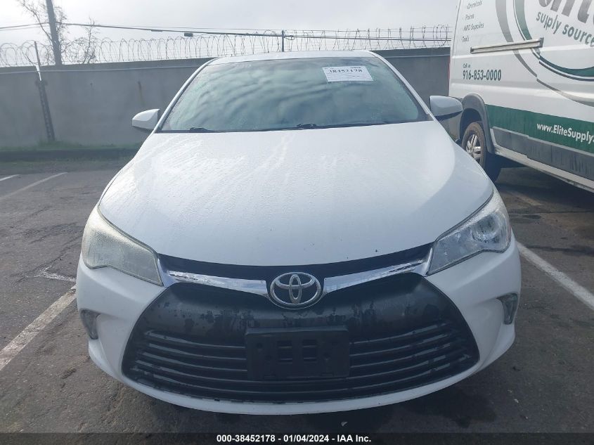 2015 TOYOTA CAMRY XLE - 4T1BF1FK9FU936654