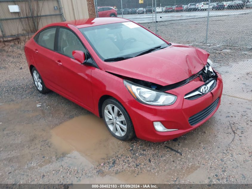 2013 HYUNDAI ACCENT GLS - KMHCU4AE0DU461602