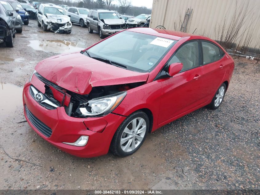 2013 HYUNDAI ACCENT GLS - KMHCU4AE0DU461602