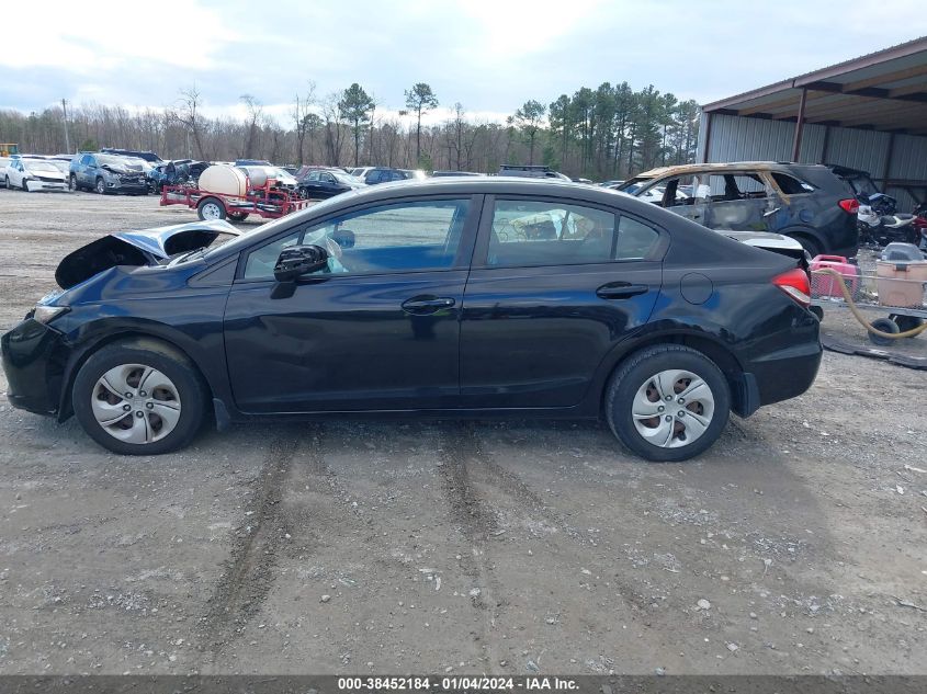 2014 HONDA CIVIC LX - 2HGFB2F50EH508945