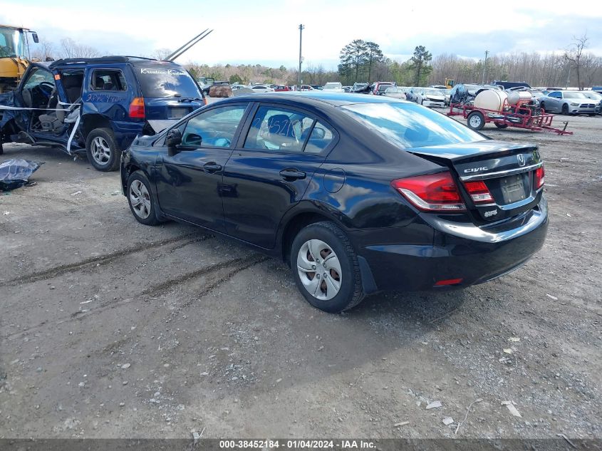 2014 HONDA CIVIC LX - 2HGFB2F50EH508945