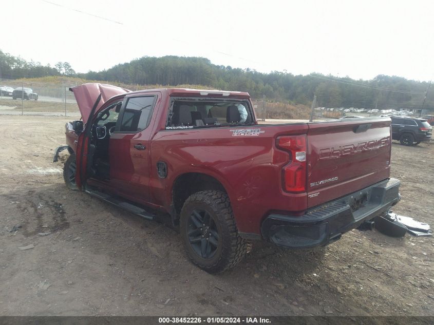 2021 CHEVROLET SILVERADO 1500 4WD  SHORT BED LT TRAIL BOSS - 3GCPYFED6MG401544