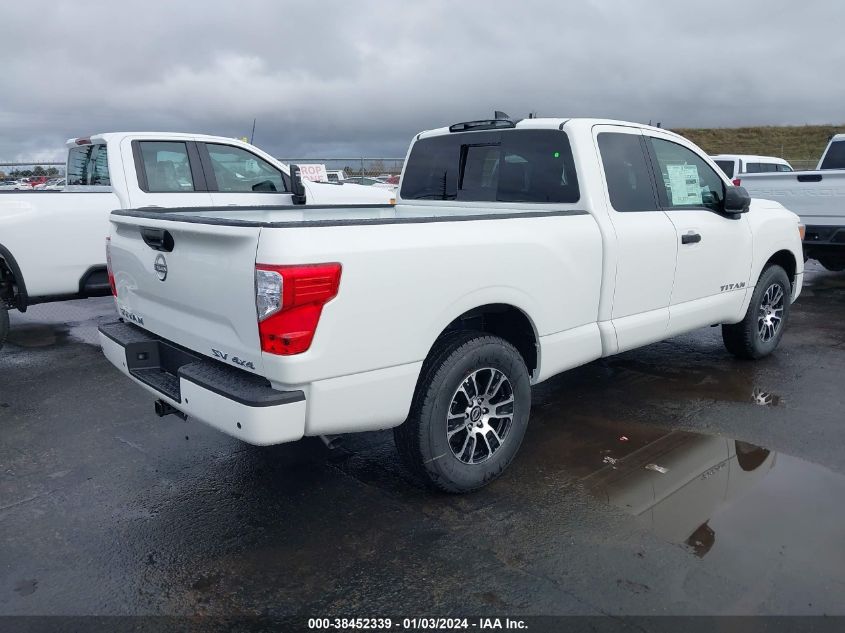 2024 NISSAN TITAN CREW CAB SV 4X4 - 1N6AA1CD5RN107855