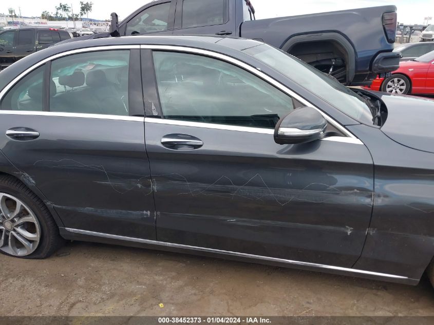 2015 MERCEDES-BENZ C 300 4MATIC/LUXURY 4MATIC/SPORT 4MATIC - 55SWF4KB6FU082209