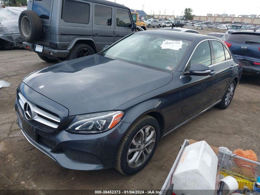 2015 MERCEDES-BENZ C 300 4MATIC/LUXURY 4MATIC/SPORT 4MATIC - 55SWF4KB6FU082209