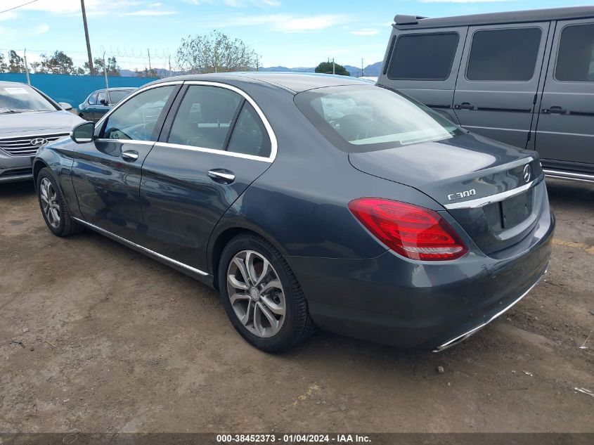 2015 MERCEDES-BENZ C 300 4MATIC/LUXURY 4MATIC/SPORT 4MATIC - 55SWF4KB6FU082209